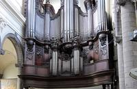 Anciennes orgues (1732) construites par Corneille Cacheux pour l'abbaye Saint-Sauveur d'Anchin, transférées en la collégiale Saint-Pierre de Douai en 1792.