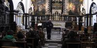 © C. Drèze Visite de la Collégiale de Soignies