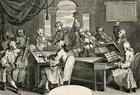 © Trustees of the British Museum G. van der Gucht d'après W. Hogarth, Concert de musiciens (1733-1734)