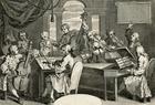 © Trustees of the British Museum G. van der Gucht d'après W. Hogarth, Concert de musiciens (1733-1734)